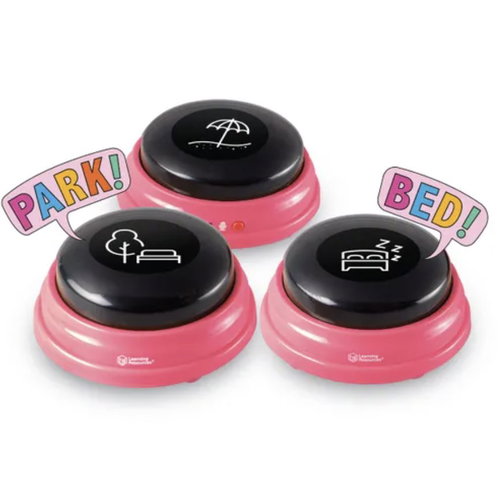 Brightkins Hunger For Words, talking buttons (locations) - Interactive Dog Toy - Main image