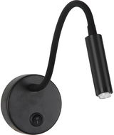 Nástěnná lampa BRILAGI LED Stmívatelná flexibilní nástěnná lampa MAYA 1 × G9/4W/230V černá - Nástěnná lampa