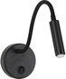 Nástěnná lampa BRILAGI LED Stmívatelná flexibilní nástěnná lampa MAYA 1 × G9/4W/230V černá - Nástěnná lampa