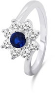 Brilio Silver Silver ring with cubic zirconia RI053WB (Ag925/1000, 2,72 g) - Ring