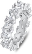 Brilio Silver Silver ring with clear cubic zirconia RI136W 58 mm (Ag925/1000, 4,5 g) - Ring