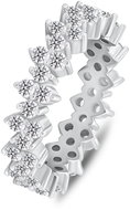 Brilio Silver Silver ring with sparkling cubic zirconia RI137W 60 mm (Ag925/1000, 4,2 g) - Ring
