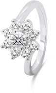 Brilio Silver Silver ring with cubic zirconia RI053W (Ag925/1000, 2,72 g) - Ring