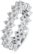 Brilio Silver Silver ring with sparkling cubic zirconia RI137W (Ag925/1000, 4,2 g) - Ring