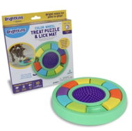 Brightkins colourful puzzle and lick mat for dogs - Lick Mat