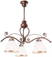 Brilagi LED Chandelier on chain ANTICO 3× E27 60 W bronze patina - Chandelier