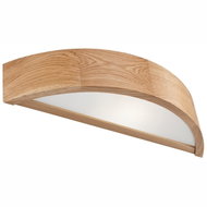 Brilagi LED wall lamp CARVALHO 1× E27 60 W oak - Wall Lamp