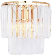 Brilagi LED Crystal wall lamp MOZART 2× E14 40 W gold - Wall Lamp