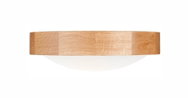 Brilagi LED Ceiling lamp CARVALHO SLIM 1×E 27 60 W oak diameter 27 cm - Ceiling Light