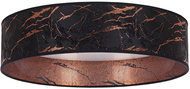 Brilagi Ceiling luminaire VELVET LED/12W/230V diameter 30 cm 3000K/4000K/6400K black/copper - Ceiling Light
