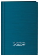 Baloušek Print Daily records, A5, turquoise - Planner