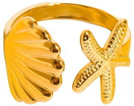 FLÂNERIE BY MAIQ Étoilé 18K Gold Plated vel. univerzální - Ring