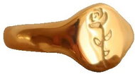 FLÂNERIE BY MAIQ Georgia 18K Gold Plated size 8 (EU 56.5–58.5) - Ring