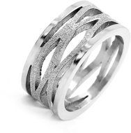 BRUNO Prsten s pískováním Sand Maxi vel. 7 (EU 54-56) - Ring
