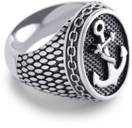 BRUNO Pánský prsten Kotva vel. 8 (EU 56,5-58,5) - Ring