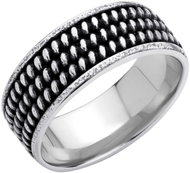 BRUNO Pánský prsten se vzorem vel. 9 (EU 59-61) - Ring