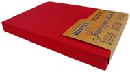 Brotex Jersey prostěradlo červené, 220 × 200 cm - Prostěradlo