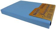 Brotex Jersey prostěradlo světle modré, 200 × 200 cm - Plachta na posteľ