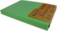 Brotex Jersey prestieradlo svetlo zelené, 180 × 200 cm dvojlôžko - Plachta na posteľ