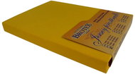 Brotex Jersey Sheet Deep Yellow, 120 × 200 cm - Bedsheet