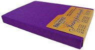 Brotex Jersey prestieradlo tmavo fialové, 220 × 200 cm - Plachta na posteľ