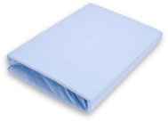 Brotex Jersey sheet EXCLUSIVE light blue, 200 × 200 cm - Bedsheet