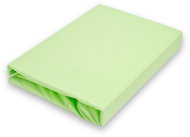 Brotex Jersey sheet EXCLUSIVE light green, 180 × 200 cm - Bedsheet