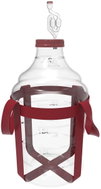 BROWIN 25L PET Carboy with Straps + Fermentation Tube - Demijohn