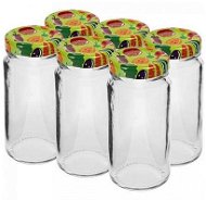 BROWIN Sklenice s bar. víčkem 90 ml 6ks - Canning Jar