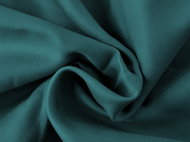 Brotex Stretch satin bed sheet petrol, 180 × 200 cm double bed - Bedsheet