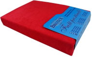 Brotex Froté prostěradlo červené na vysokou matraci 190 g/m2, 140 × 200 cm - Bedsheet