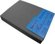 Brotex Froté prostěradlo tmavě šedé na vysokou matraci 190 g/m2, 140 × 200 cm - Bedsheet