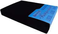 Brotex Froté prostěradlo černé, 70 × 140 cm dětské - Cot sheet