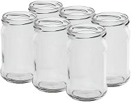 BROWIN Sada sklenic twist na zavařování 300 ml bez víčka 66, 6 ks - Canning Jar