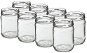 BROWIN Set Einmachgläser 500 ml ohne Deckel 82, 8 Stück - Einmachglas 