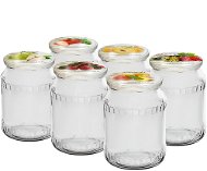 BROWIN Sada sklenic twist na zavařování 720 ml + víčko 82, 6 ks - Canning Jar