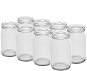 BROWIN Sada sklenic twist na zavařování 900 ml bez víčka 82, 8 ks  - Canning Jar