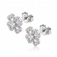 BROSWAY Fancy Infinite White FIW190 (Ag 925/1000, 1.2g) - Earrings