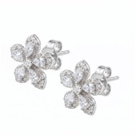BROSWAY Fancy Infinite White FIW191 (Ag 925/1000, 2g) - Earrings
