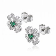 BROSWAY Fancy Life Green FLG154 (Ag 925/1000, 1.2g) - Earrings