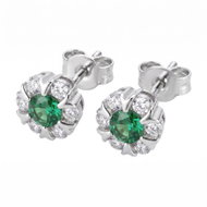 BROSWAY Fancy Life Green FLG155 (Ag 925/1000, 2g) - Earrings