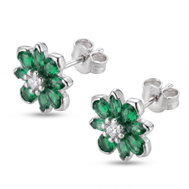 BROSWAY Fancy Life Green FLG157 (Ag 925/1000, 1.4g) - Earrings