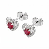 BROSWAY Fancy Passion Ruby FPR145 (Ag 925/1000, 1g) - Earrings