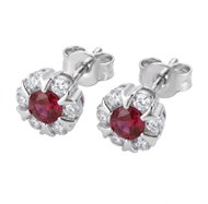 BROSWAY Fancy Passion Ruby FPR146 (Ag 925/1000, 2.01g) - Earrings