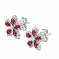 BROSWAY Fancy Passion Ruby FPR148 (Ag 925/1000, 1.99g) - Earrings