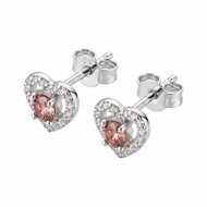 BROSWAY Fancy Tender Pink FTP26 (Ag 925/1000, 1g) - Earrings