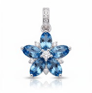 BROSWAY Fancy Freedom Blue FFB145 (Ag 925/1000, 0.9g) - Charm