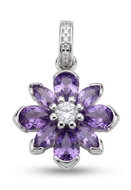 BROSWAY Fancy Magic Purple FMP143 (Ag 925/1000, 0.95g) - Charm