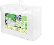 Brotex Francúzska celoročná prikrývka Aloe Vera 220 × 200 cm 1 320 g - Prikrývka