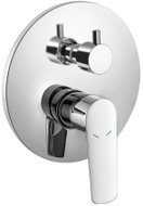 BRUCKNER Schmitz podomítková sprchová baterie, 2 výstupy, vrchní části, chrom 863.042.1 - Tap